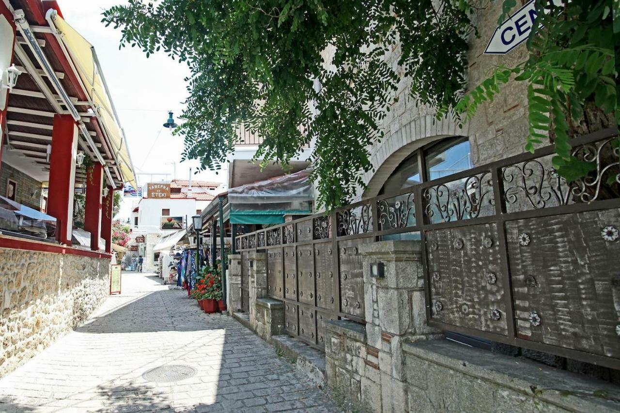 Beautiful Studio In Traditional Afytos Halkidiki-Uvc Sterilized المظهر الخارجي الصورة