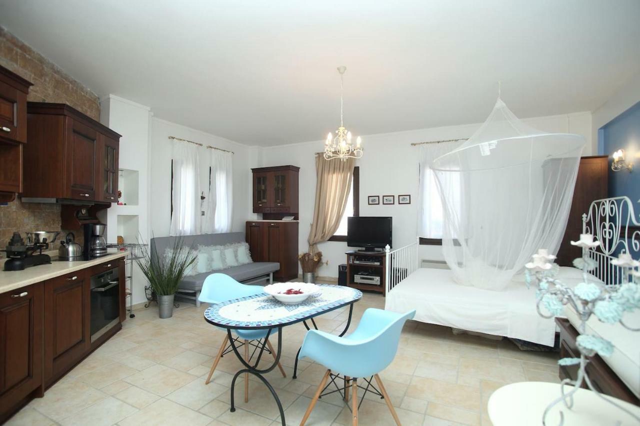Beautiful Studio In Traditional Afytos Halkidiki-Uvc Sterilized المظهر الخارجي الصورة
