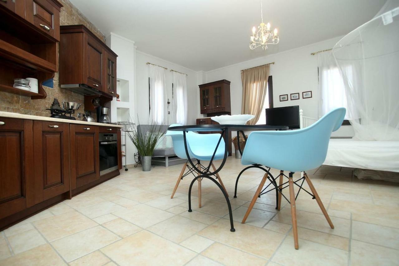 Beautiful Studio In Traditional Afytos Halkidiki-Uvc Sterilized المظهر الخارجي الصورة